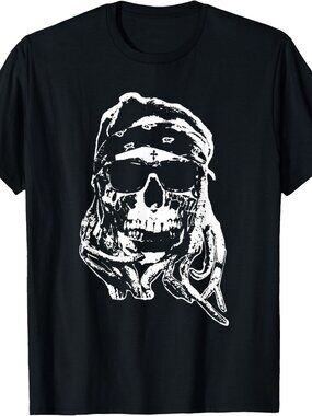 Lil Wayne Bandana Skull T-Shirt